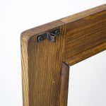 witryna drewniana sosnowa do salonu