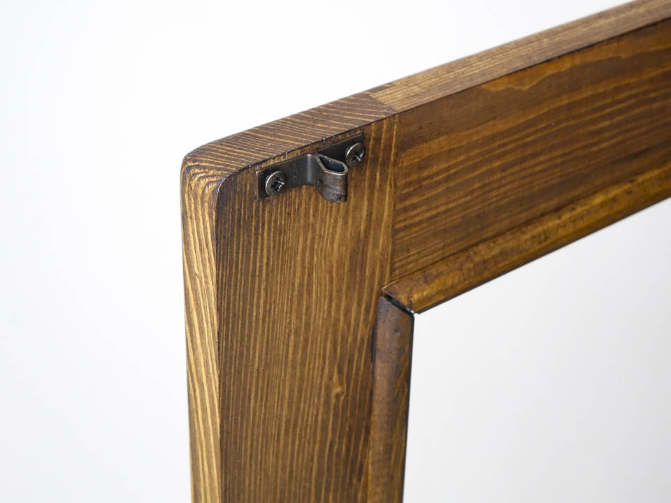 witryna drewniana sosnowa do salonu