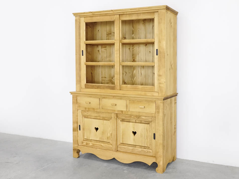 witryna drewniana świerkowa