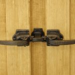 witryna drewniana vintage