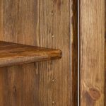 witryna sosnowa boho do salonu