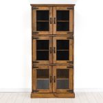 witryna sosnowa boho do salonu