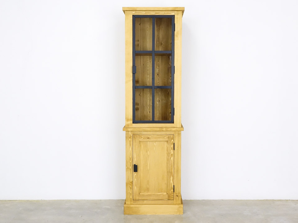 witryna z drewna loftowa