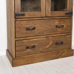 witryna z drewna rustykalna