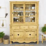 witryna z drewna świerkowego góralska do salonu