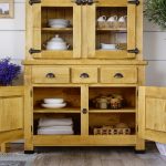 witryny z litego drewna farmhouse