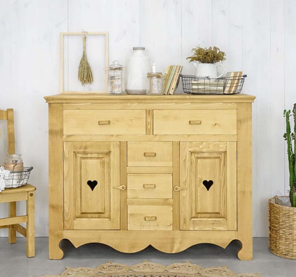 komoda z litego drewna