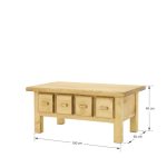 ława kawowa drewniana rustykalna wymiary