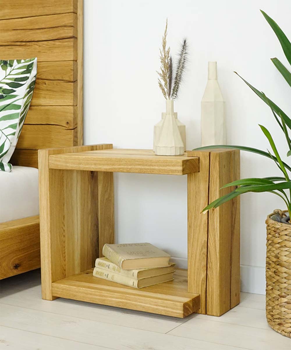 szafka nocna drewniana